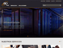 Tablet Screenshot of ebdperu.com